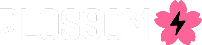 Plossom Logo Dark Mode