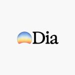 A white background with the word "DIA" in the center of the image