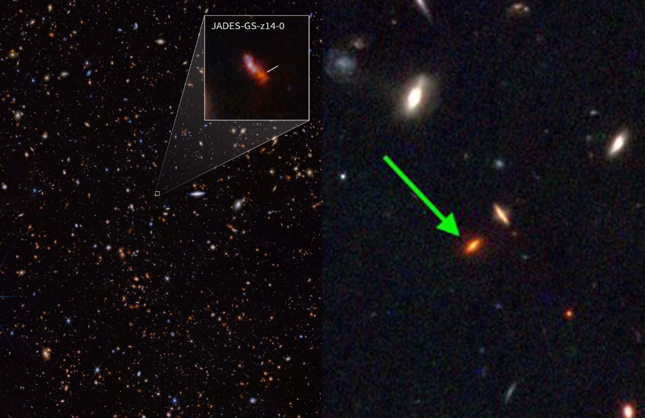 James Webb telescope breaks the rules: discovers the oldest galaxy ever observed