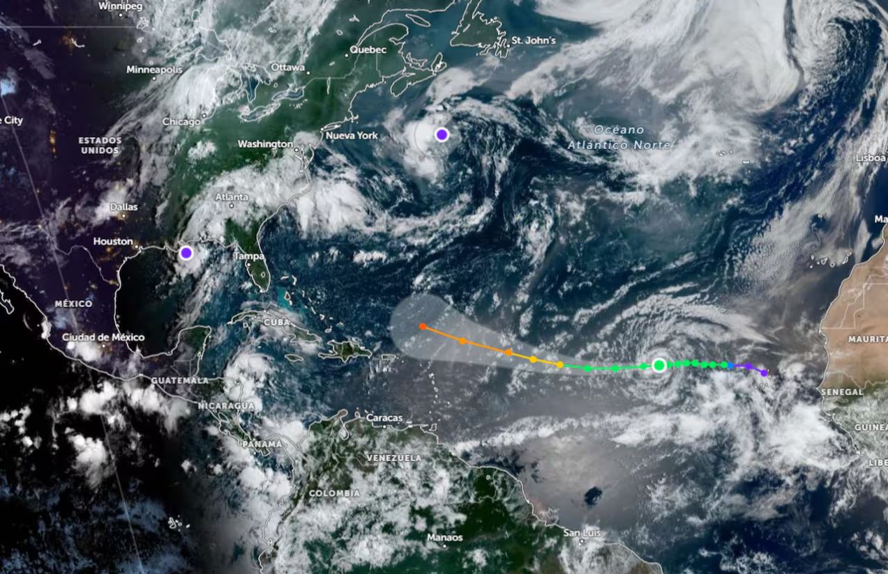 Erin becomes the first hurricane of the year, putting the Atlantic on alert Erin becomes the first hurricane of the year, putting the Atlantic on alert