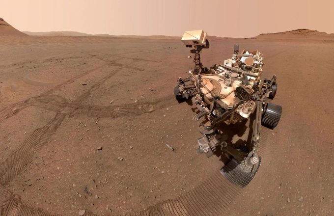 The million-dollar, high-tech machine taking strolls on the red soil of Mars