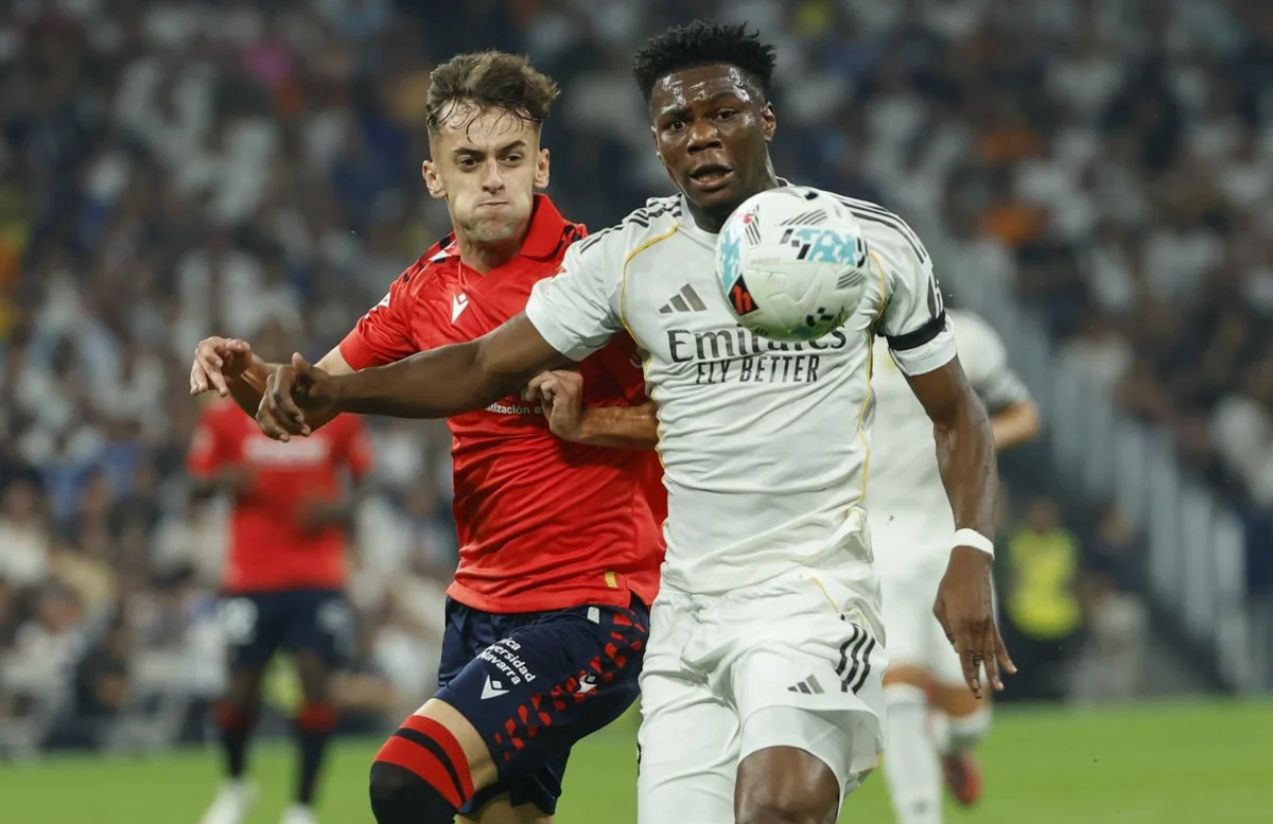 Mbappé shines in his league debut and saves Madrid with a penalty Mbappé shines in his league debut and saves Madrid with a penalty