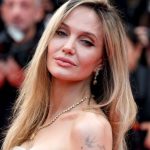 The actress showing her splendor on a red carpet wearing a beautiful low-cut dress