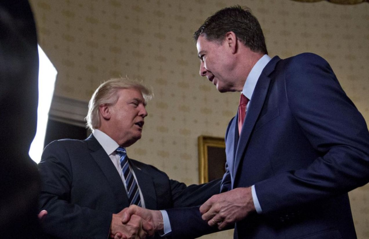 Trump strikes judicial blow: Indicts former FBI director James Comey Trump strikes judicial blow: Indicts former FBI director James Comey