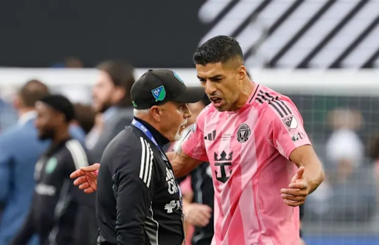 Luis Suárez hit with harsh ban after spitting incident in Leagues Cup Final Luis Suárez hit with harsh ban after spitting incident in Leagues Cup Final