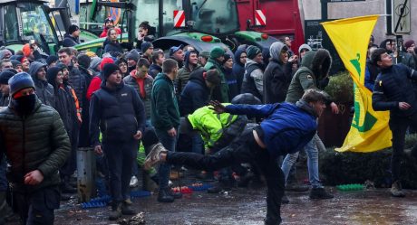 Violence shakes the Netherlands: Right-wing rally descends into chaos ahead of elections