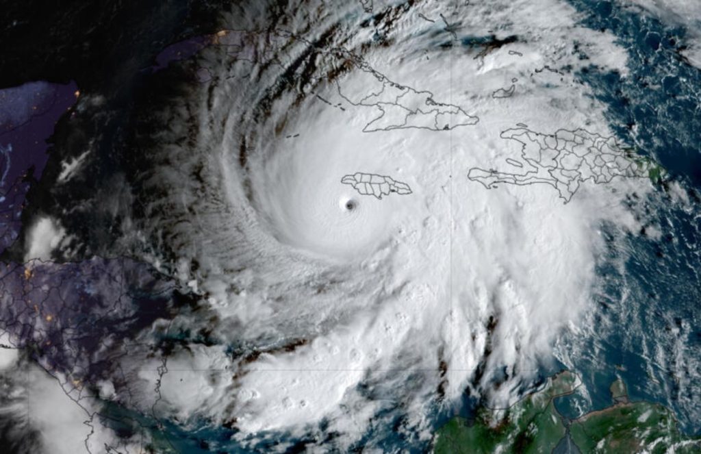 Hurricane Melissa makes landfall in Jamaica as category 5, triggers maximum alert A massive hurricane seen from outer space
