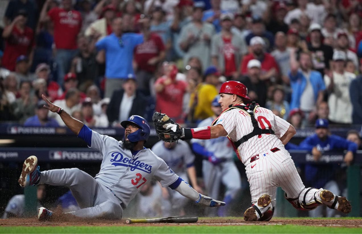 Dodgers eliminate Phillies and advance to the National League Championship Series Dodgers eliminate Phillies and advance to the National League Championship Series