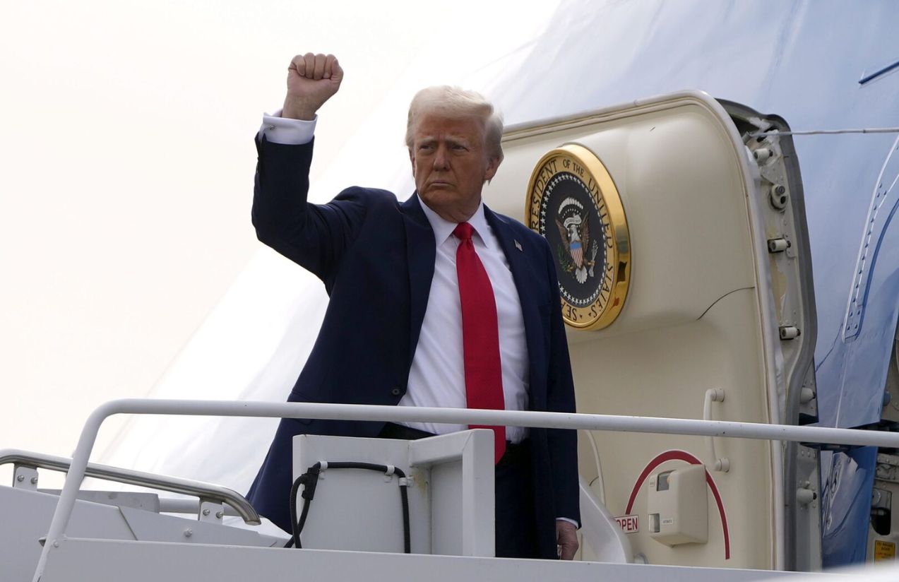 Trump arrives in Egypt for key Gaza peace summit