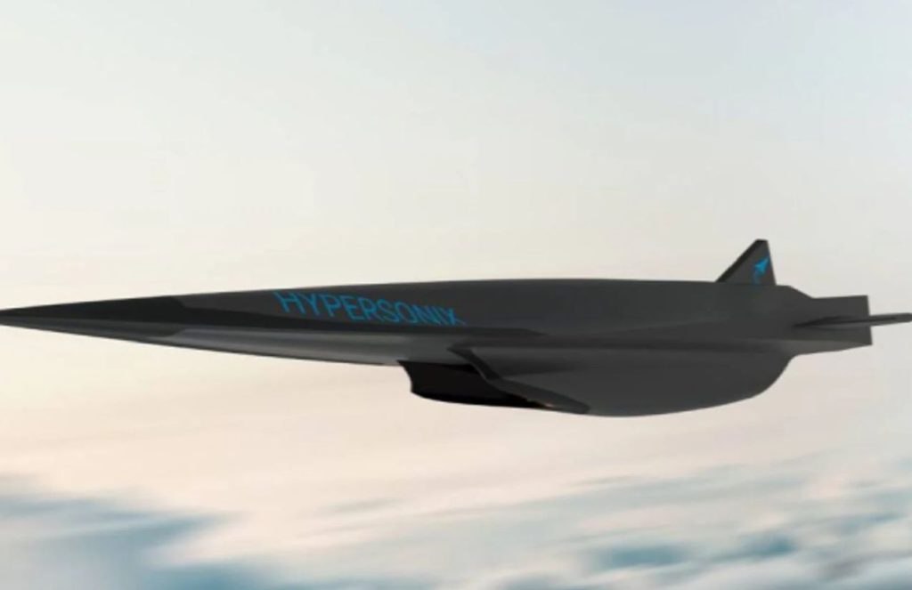 DART AE: The first hydrogen-powered hypersonic plane is ready to take off A black airplane with a futuristic design flying through the sky