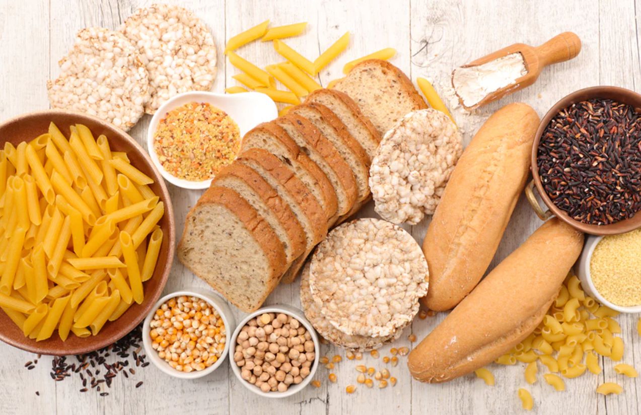 A table full of bread and other gluten-free foods