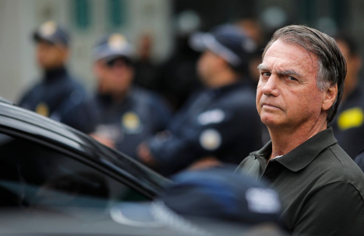 Jair Bolsonaro detained for alleged escape plan after breaking his electronic ankle monitor Jair Bolsonaro detained for alleged escape plan after breaking his electronic ankle monitor
