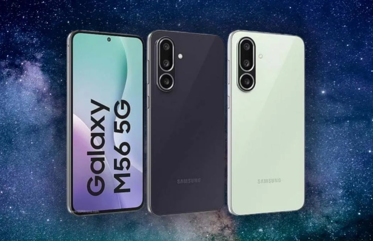 Samsung impresses with the M56 2025: 208 MP camera and power for over two days
