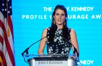 The granddaughter of JFK speaking publicly about her health situation