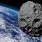 A large asteroid approaching Earth
