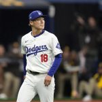 The Japanese pitcher walking seriously after the show he’s putting on