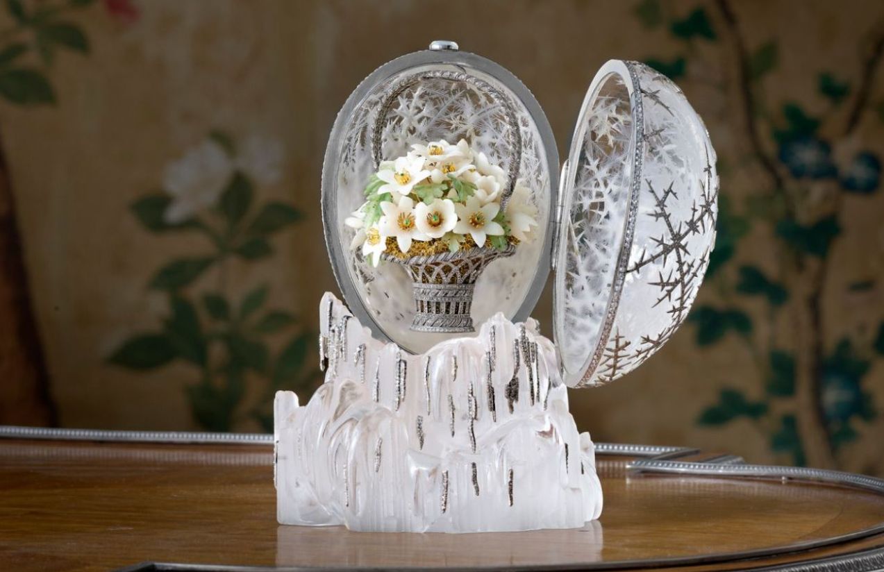 A winter egg by Fabergé breaks records: Sold for over 30 million A winter egg by Fabergé breaks records: Sold for over 30 million
