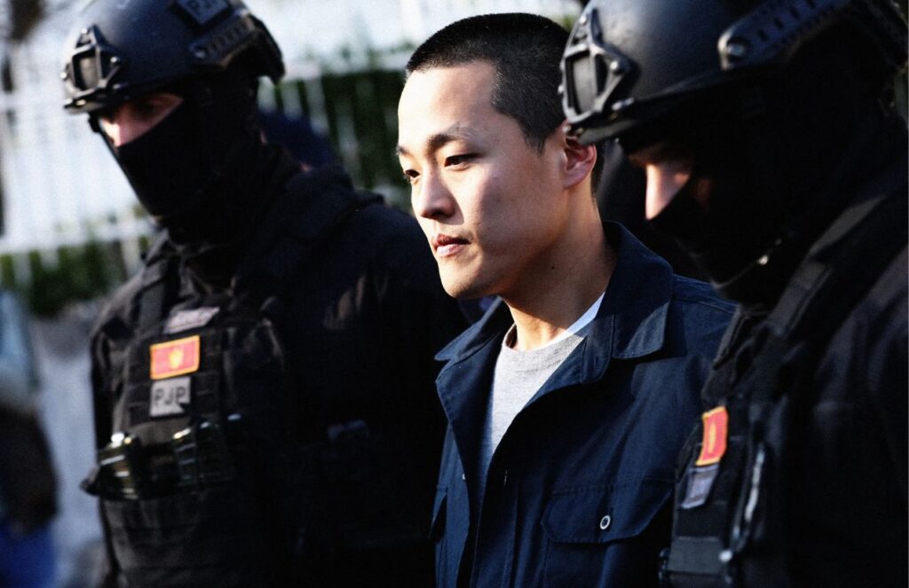 Former crypto mogul Do Kwon sentenced to 15 years in prison for $40 billion fraud The cryptocurrency expert, Do Kwon, being escorted by two heavily armed officers as he is taken to jail
