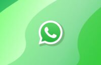 An image with different green backgrounds and the WhatsApp logo centered in the middle