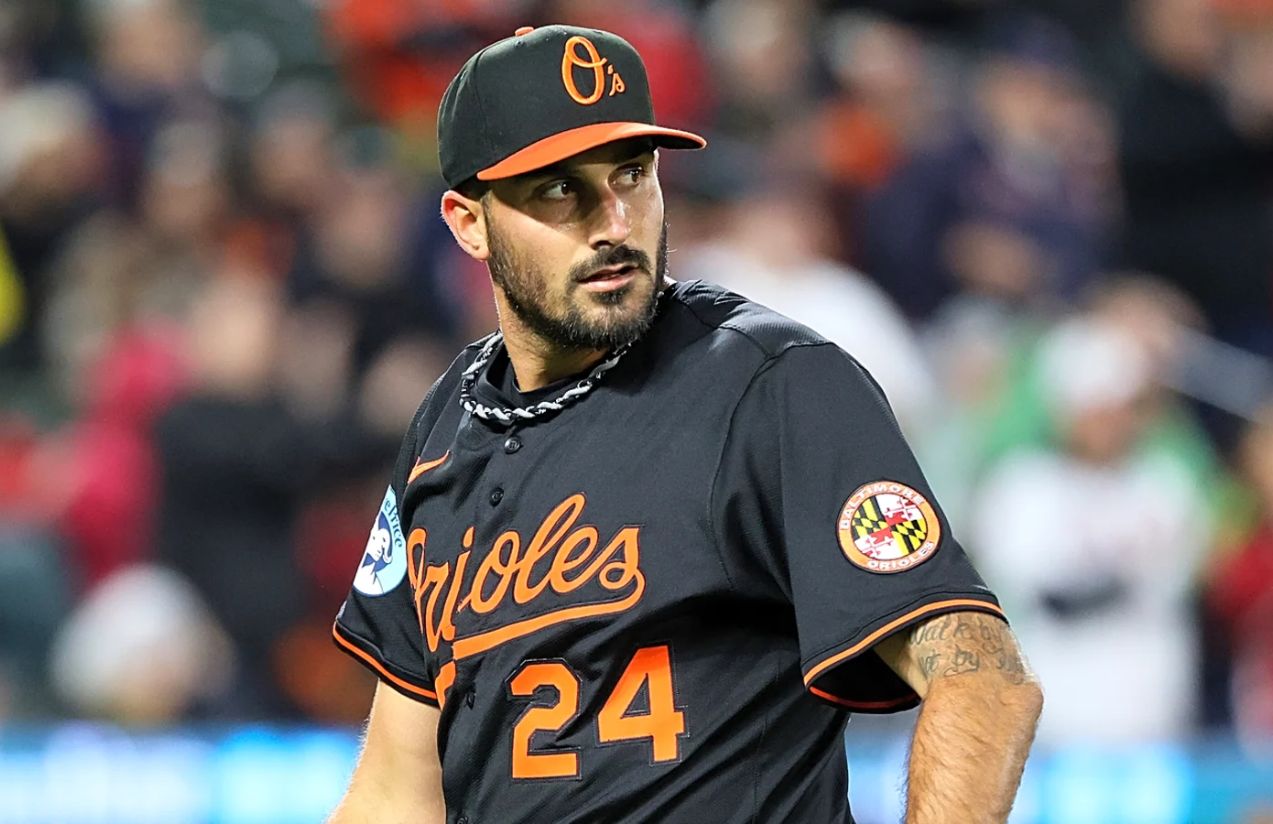 Zach Eflin returns to the Baltimore Orioles on a one-year deal and 10 milllions