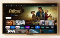 The Amazon TV with high image quality, showcasing the series Fallout