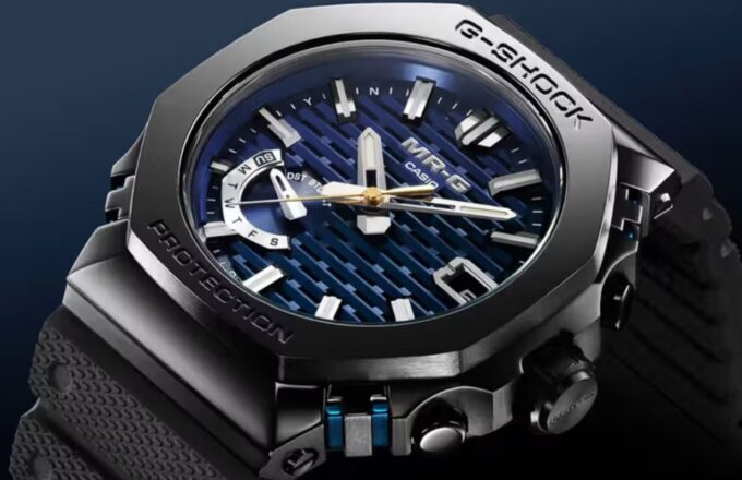 The incredible new Casio watch seen up close, showcasing each of its amazing details