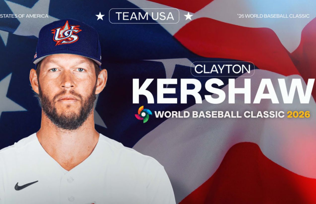 Legendary pitcher Clayton Kershaw to pitch for team USA at the World Baseball Classic