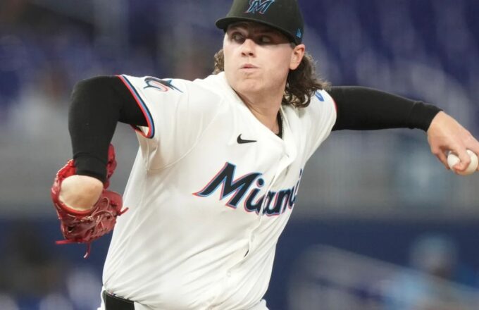 The young and new New York Yankees player on the mound, about to throw a pitch