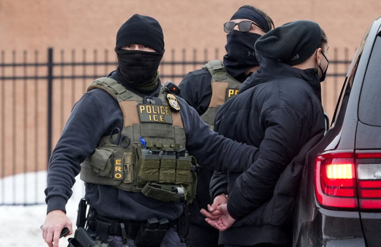 ICE agents accused of disguising themselves as workers during raids