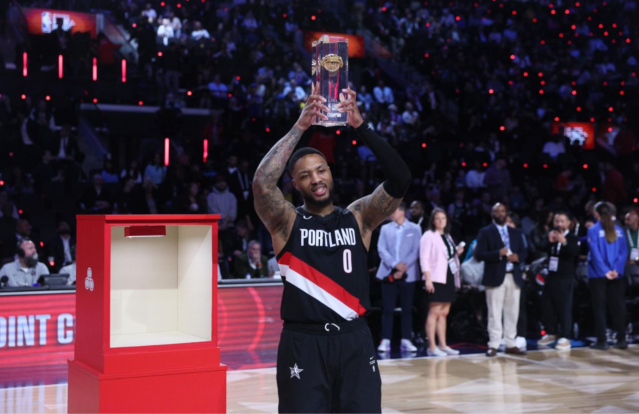 Damian Lillard expands his legacy by winning his third NBA All-Star three-point contest