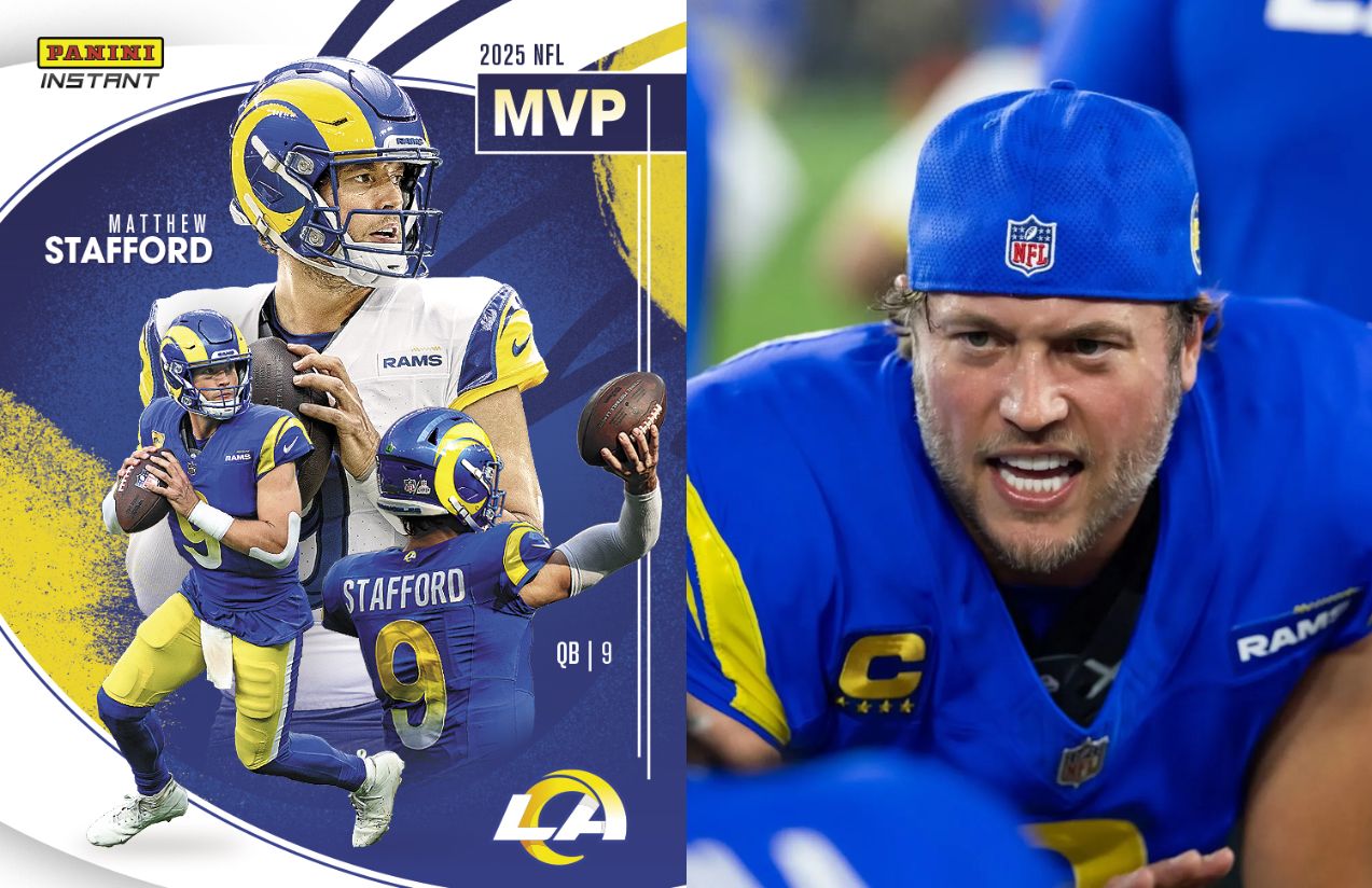 Matthew Stafford defeats Drake Maye and is crowned NFL Most Valuable Player (MVP)