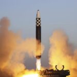 North Korea launches missile into the sea, raising tensions on the Korean Peninsula