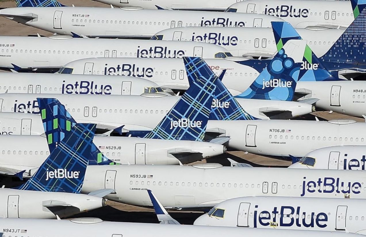 Alarm at airports: JetBlue halts all its flights due to a technical problem