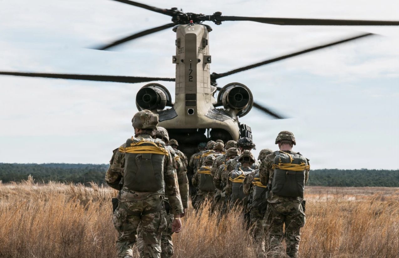 The United States deploys troops to regain control of the Strait of Hormuz