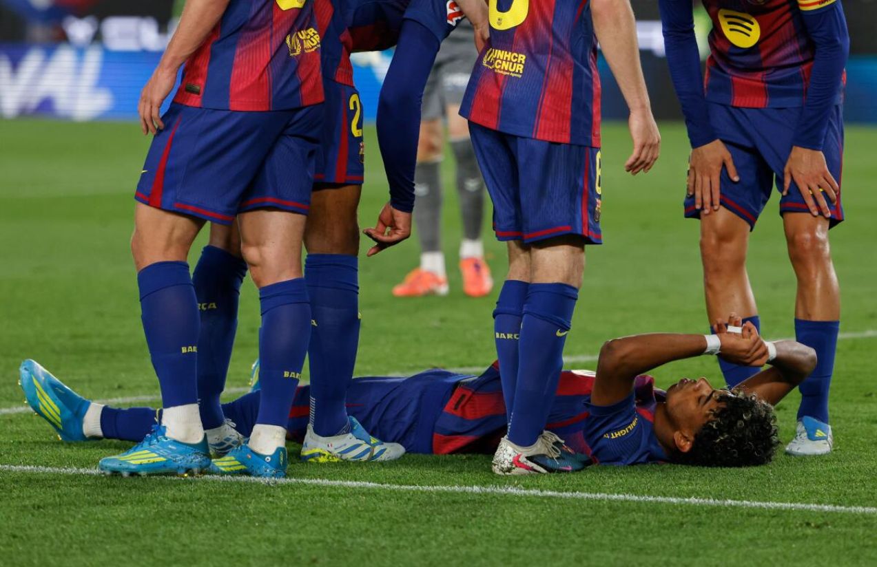 Lamine Yamal raises concerns despite the FC Barcelona win