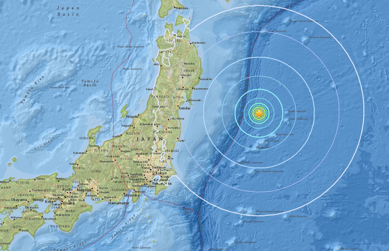 Alert in Japan: powerful earthquake triggers tsunami fears