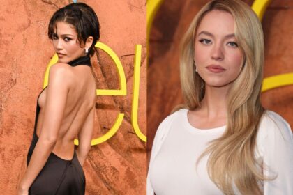 Two of the main actresses from Euphoria on the red carpet at the premiere of the first episode of the third season.