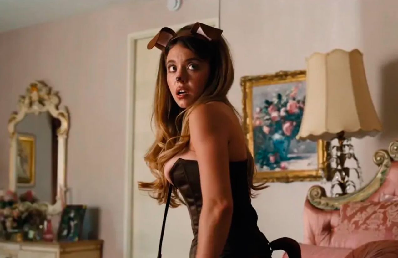 Sydney Sweeney under fire for her controversial scene dressed as a baby