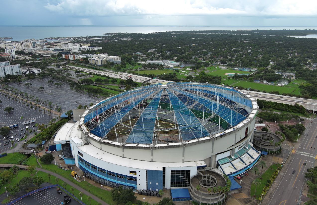 Emotional return the Tampa Bay Rays come back home after 561 days away from Tropicana Field Emotional return the Tampa Bay Rays come back home after 561 days away from Tropicana Field