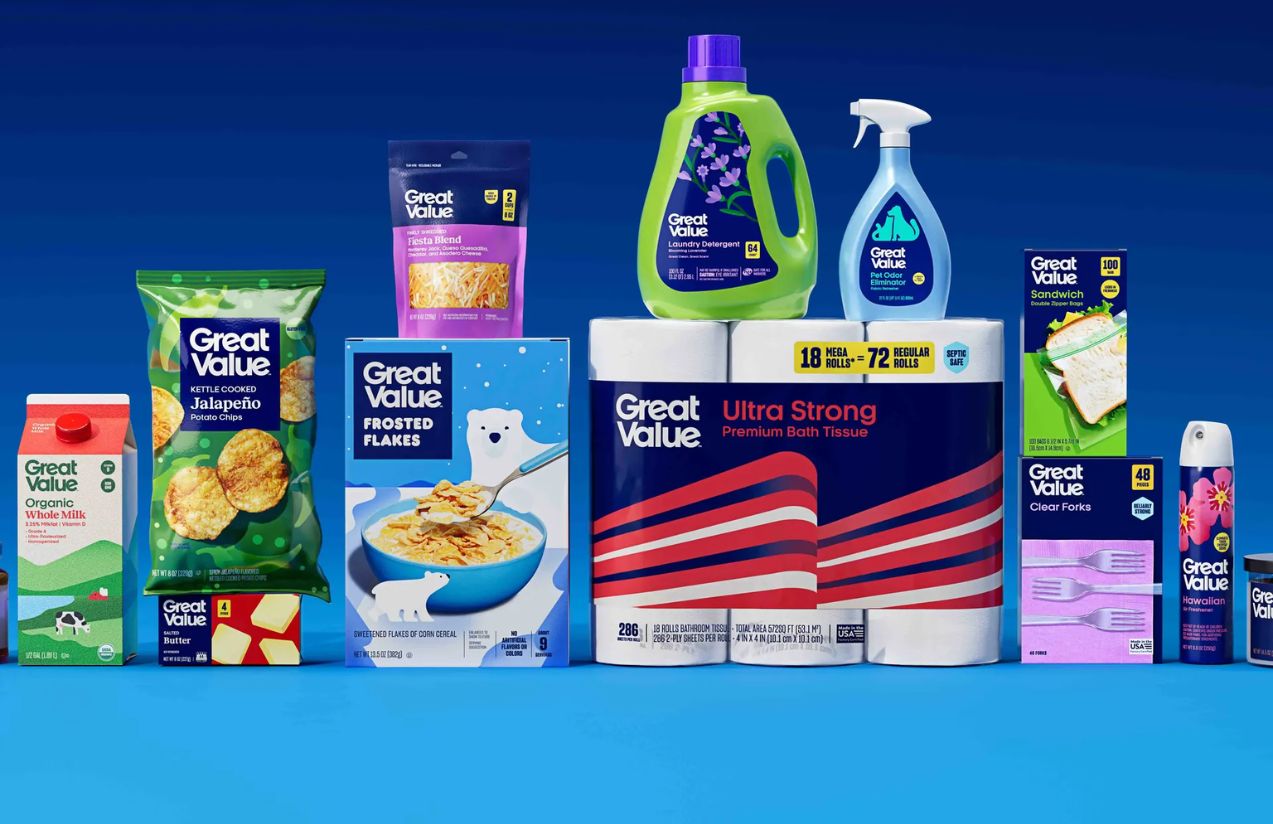 Walmart refreshes its image: this is how “Great Value” is changing to win over modern consumers