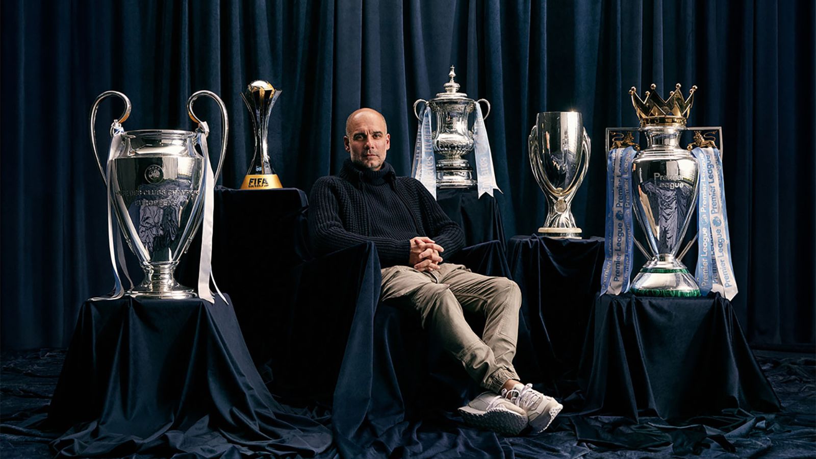 Pep Guardiola could face a new challenge after finishing his time with Manchester City F.C.