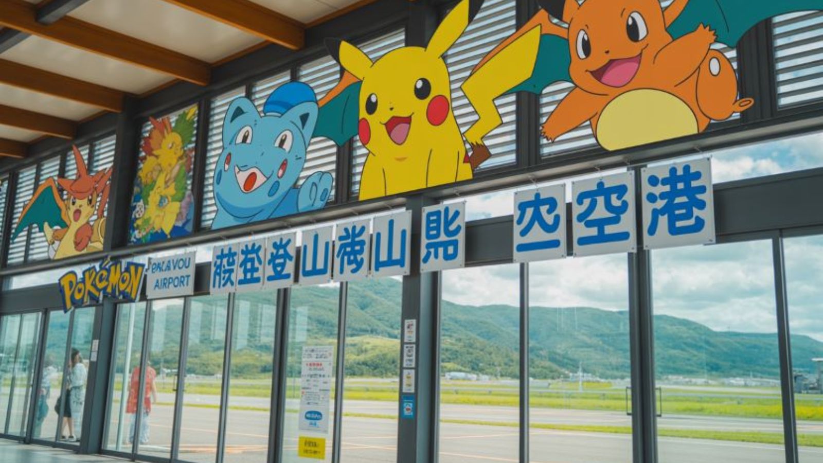 Japan turns an airport into a Pokémon paradise and sparks excitement among fans Japan turns an airport into a Pokémon paradise and sparks excitement among fans