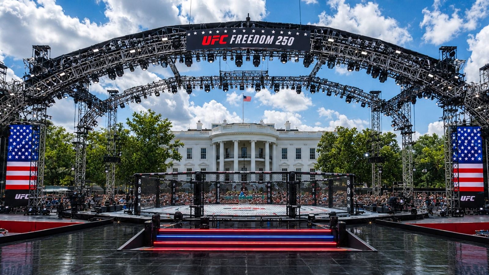 Lawsuit seeks to block historic UFC event at the White House