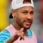 Brazil lose Neymar ahead of World Cup 2026 clash against Haiti Neymar smiling while testing the pitch before a 2026 World Cup match