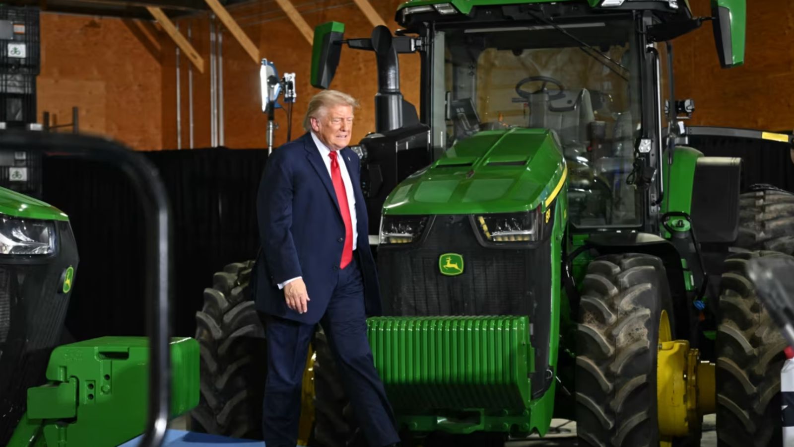 Trump walks out of interview after tense confrontation with journalist