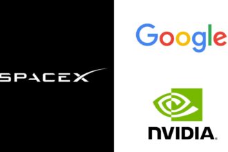The logos of the three major companies