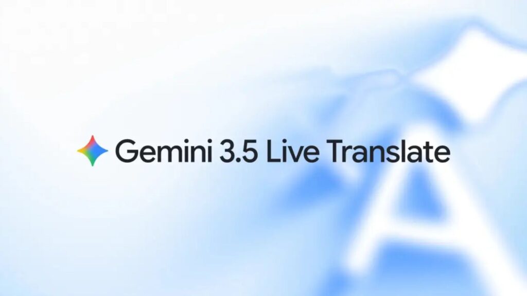 A promotional image of the new Google Translate powered by Gemini AI