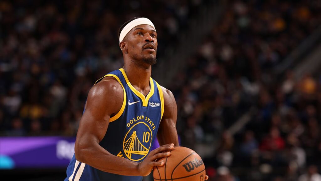 Butler preparing to shoot a free throw from the free-throw line