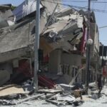 A Jollibee restaurant in Thailand completely destroyed after the powerful earthquake