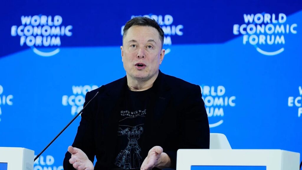Elon Musk revolutionizes digital finance with the launch of X Money Elon delivering a speech while sitting comfortably in an armchair